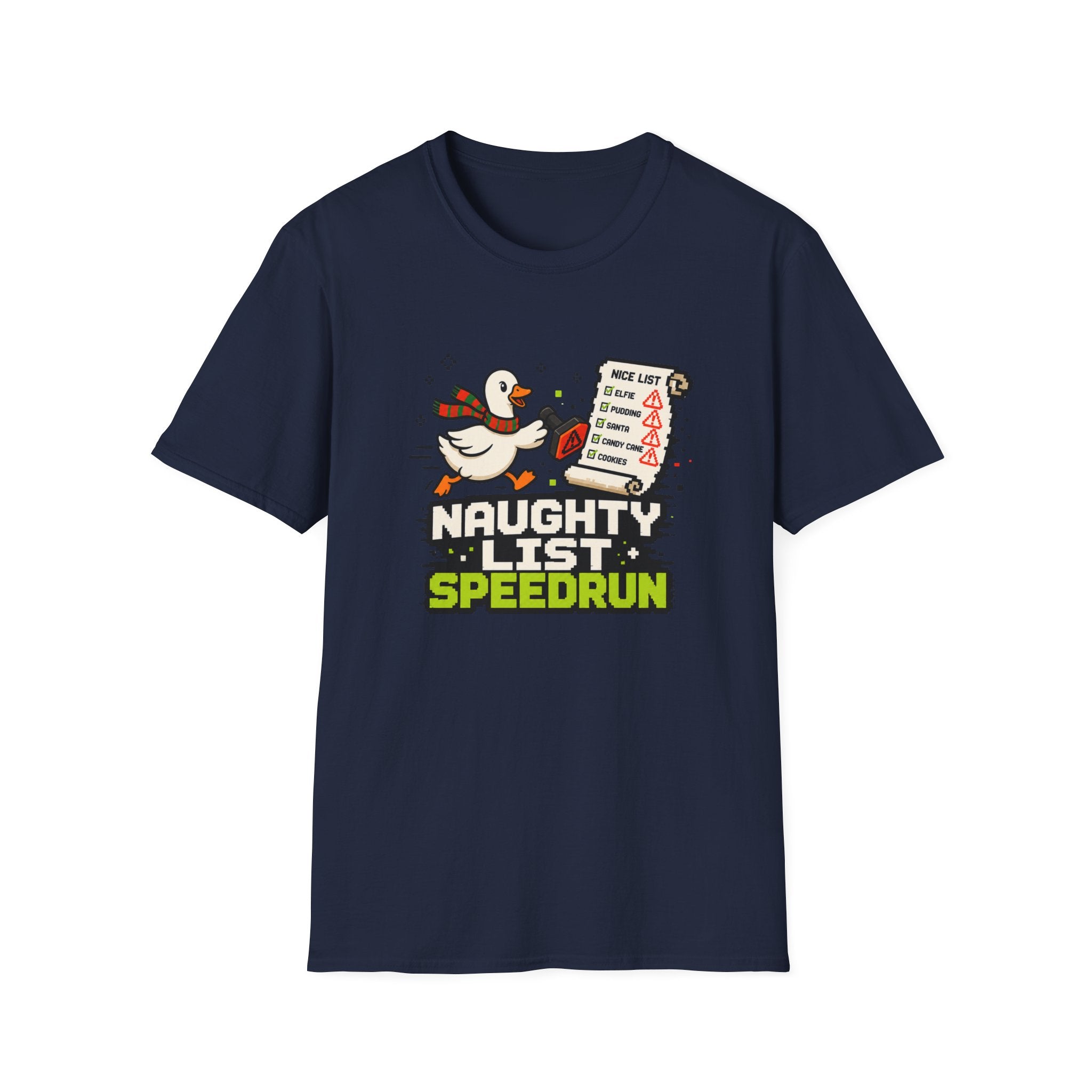 naughty list speedrun T-Shirt