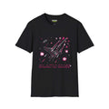 Galactic-goose T-Shirt in black featuring cosmic graphics and a unisex fit for comfortable everyday wear.