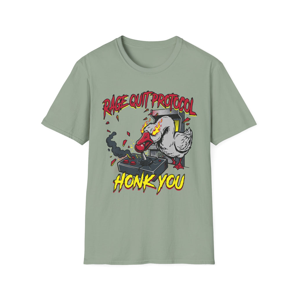 rage quit protocol honk you T-Shirt