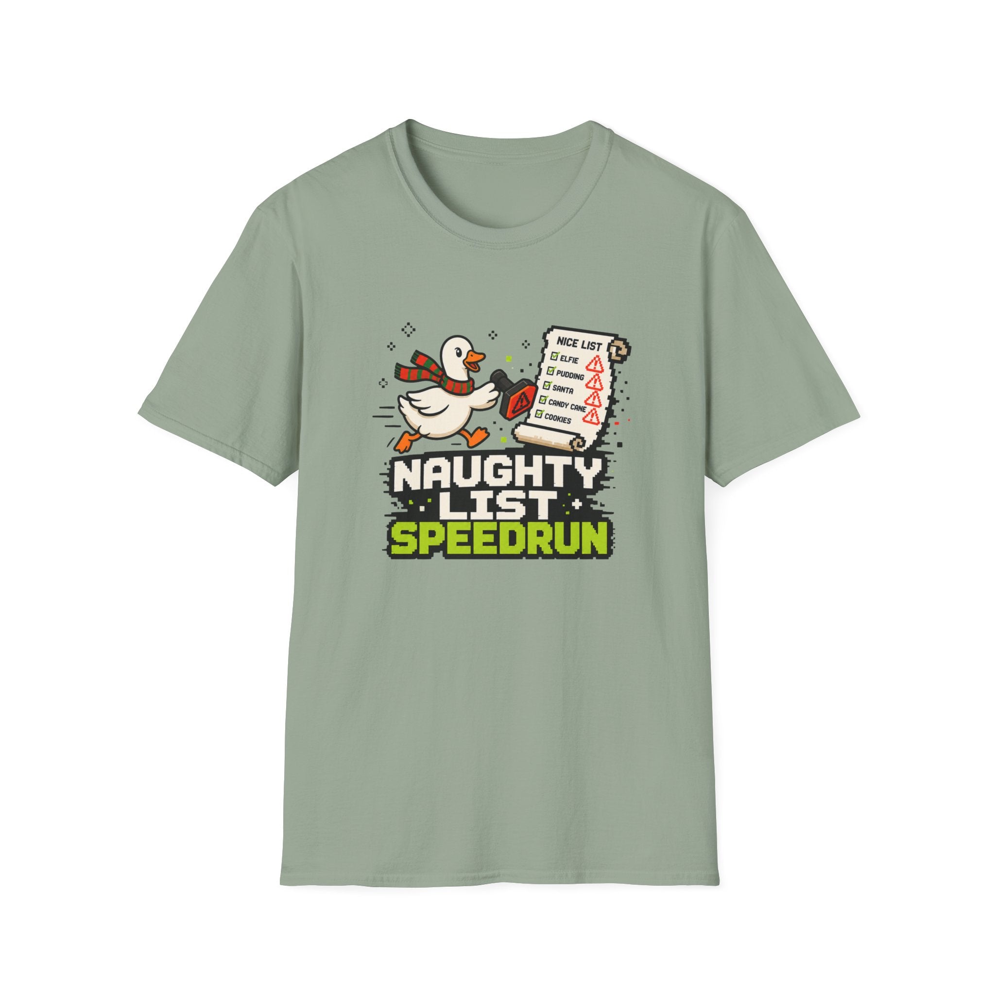 naughty list speedrun T-Shirt