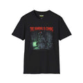 Honking is coming T-Shirt in black featuring a spooky design and unisex fit, made from 100% ring-spun cotton.