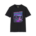 System crash honk exe T-Shirt in black featuring vibrant gaming graphics and a unisex fit, perfect for chaos inspired apparel.