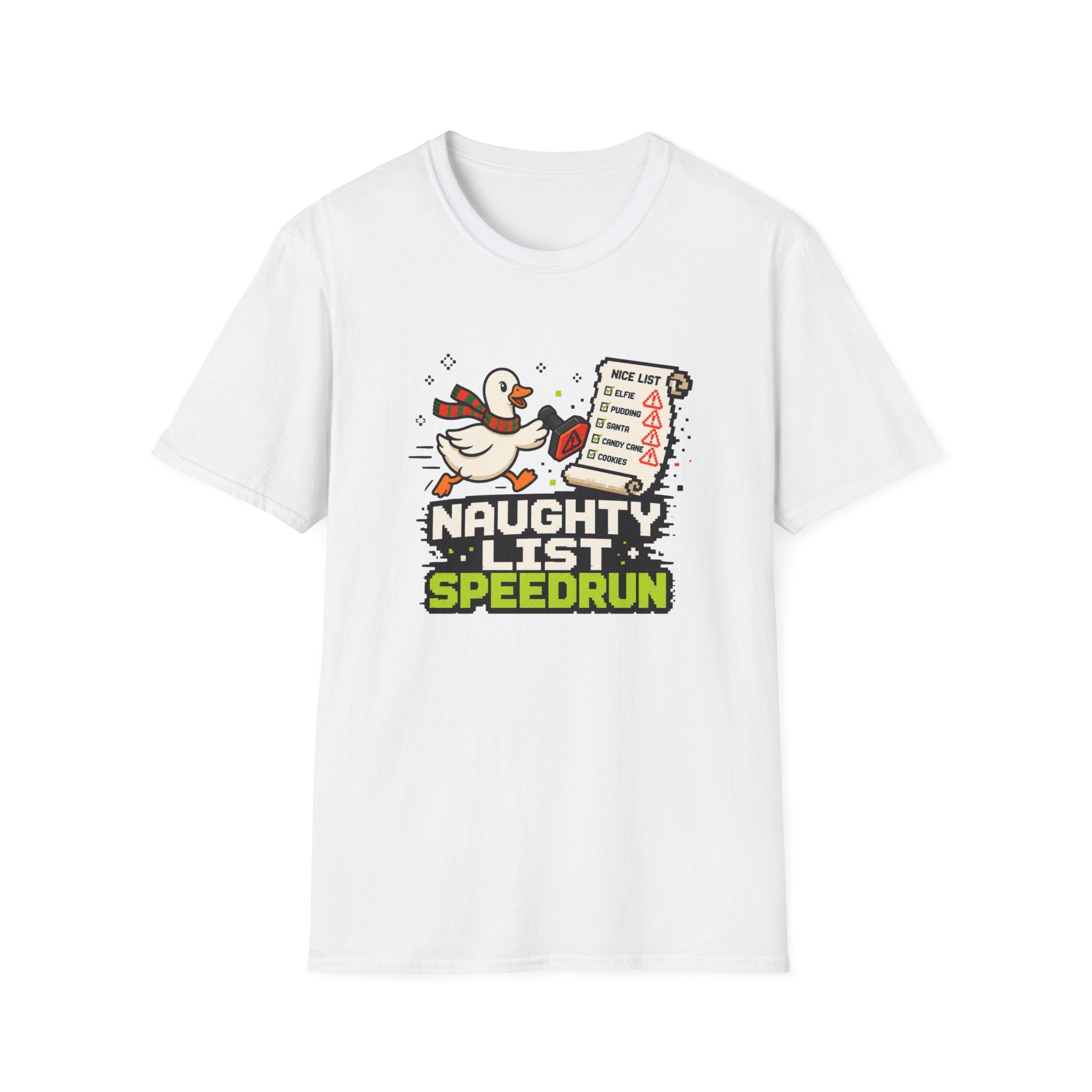 naughty list speedrun T-Shirt