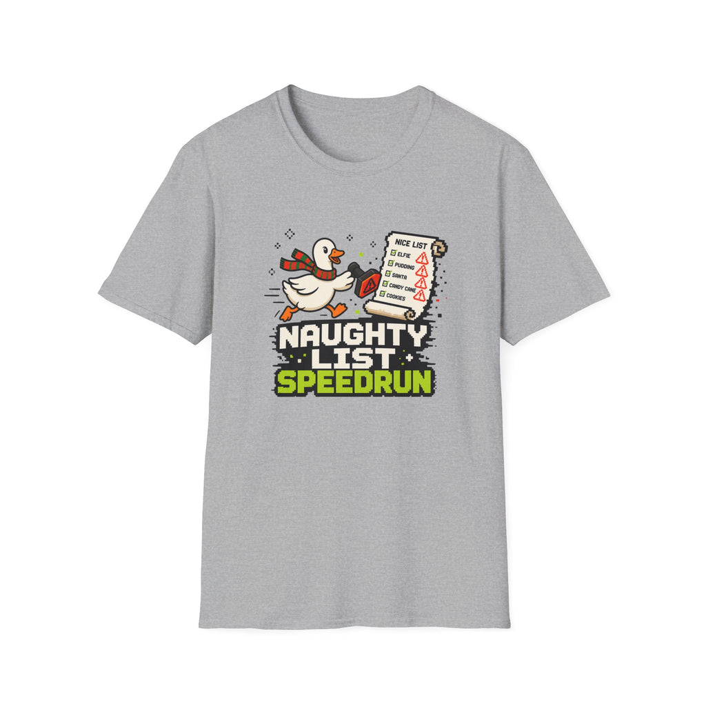 naughty list speedrun T-Shirt