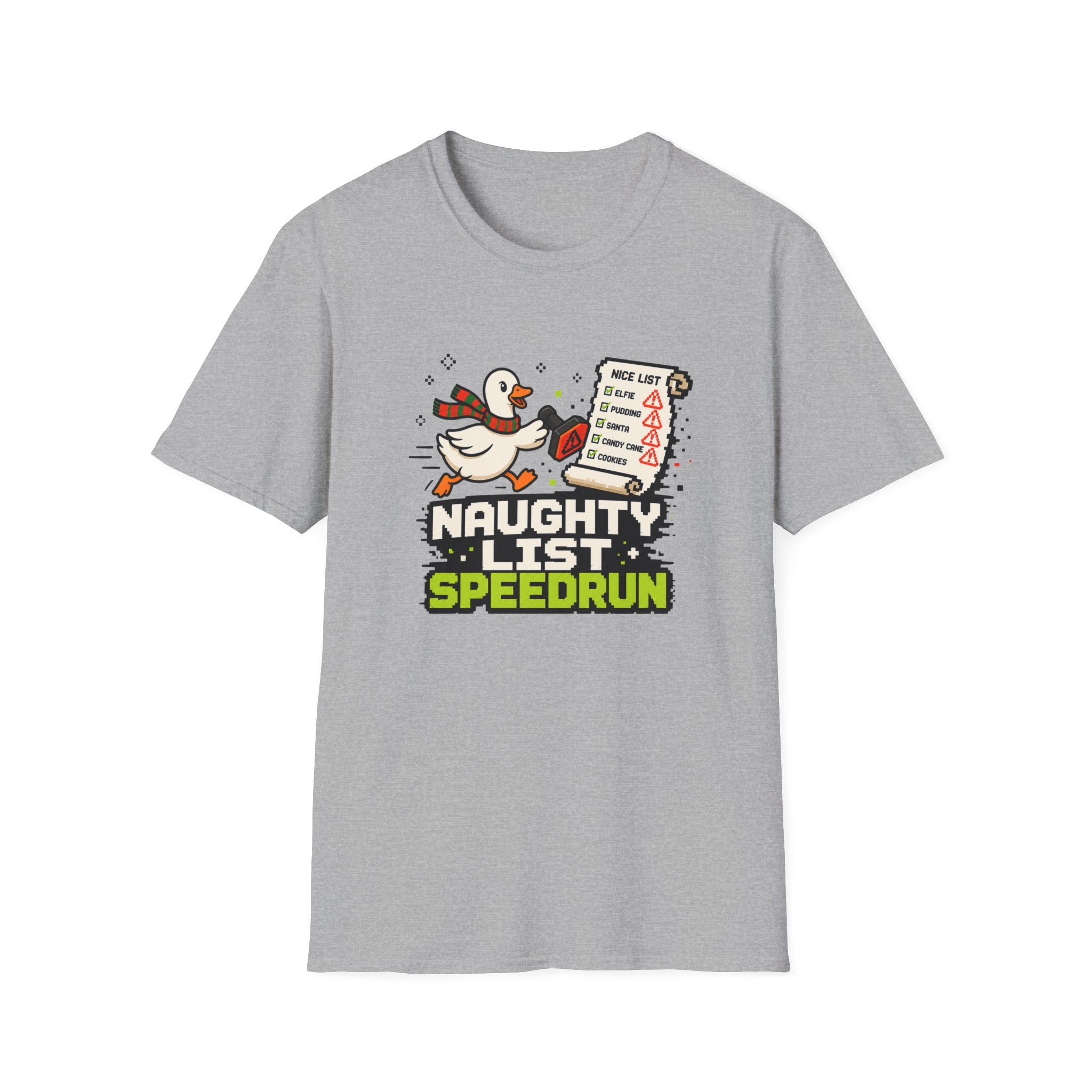 naughty list speedrun T-Shirt