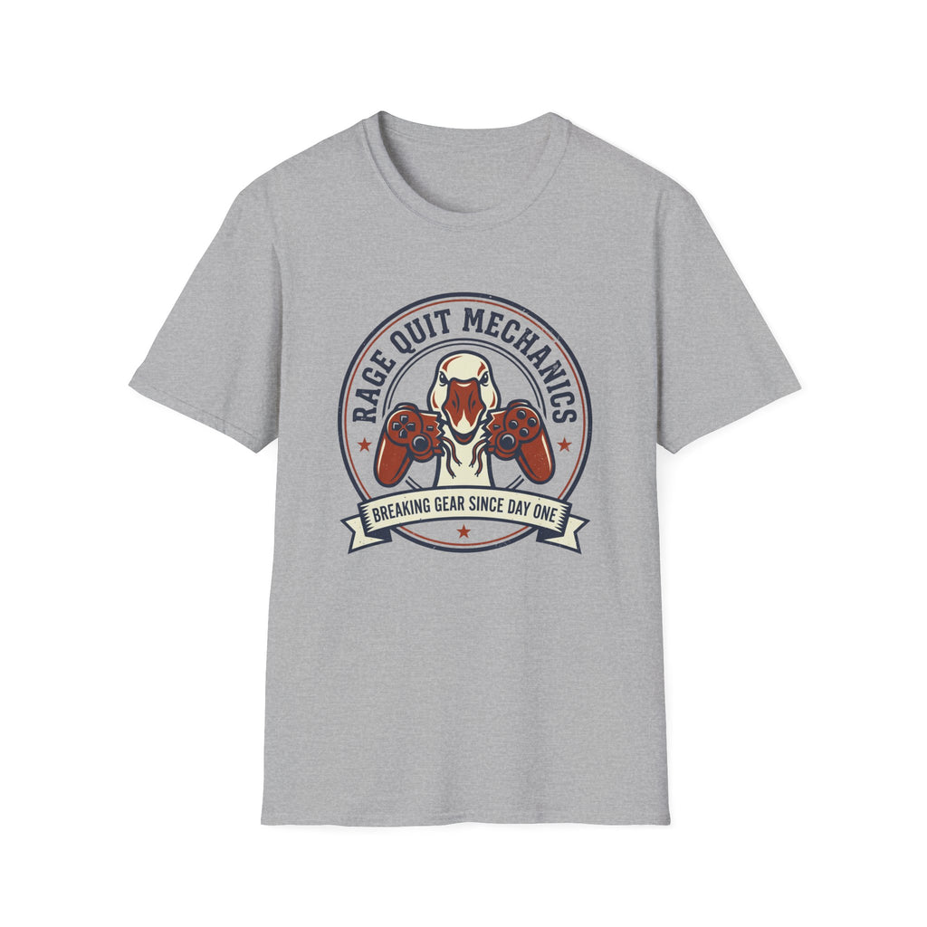 rage quit mechanics T-Shirt