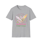 Carriying the team T-Shirt