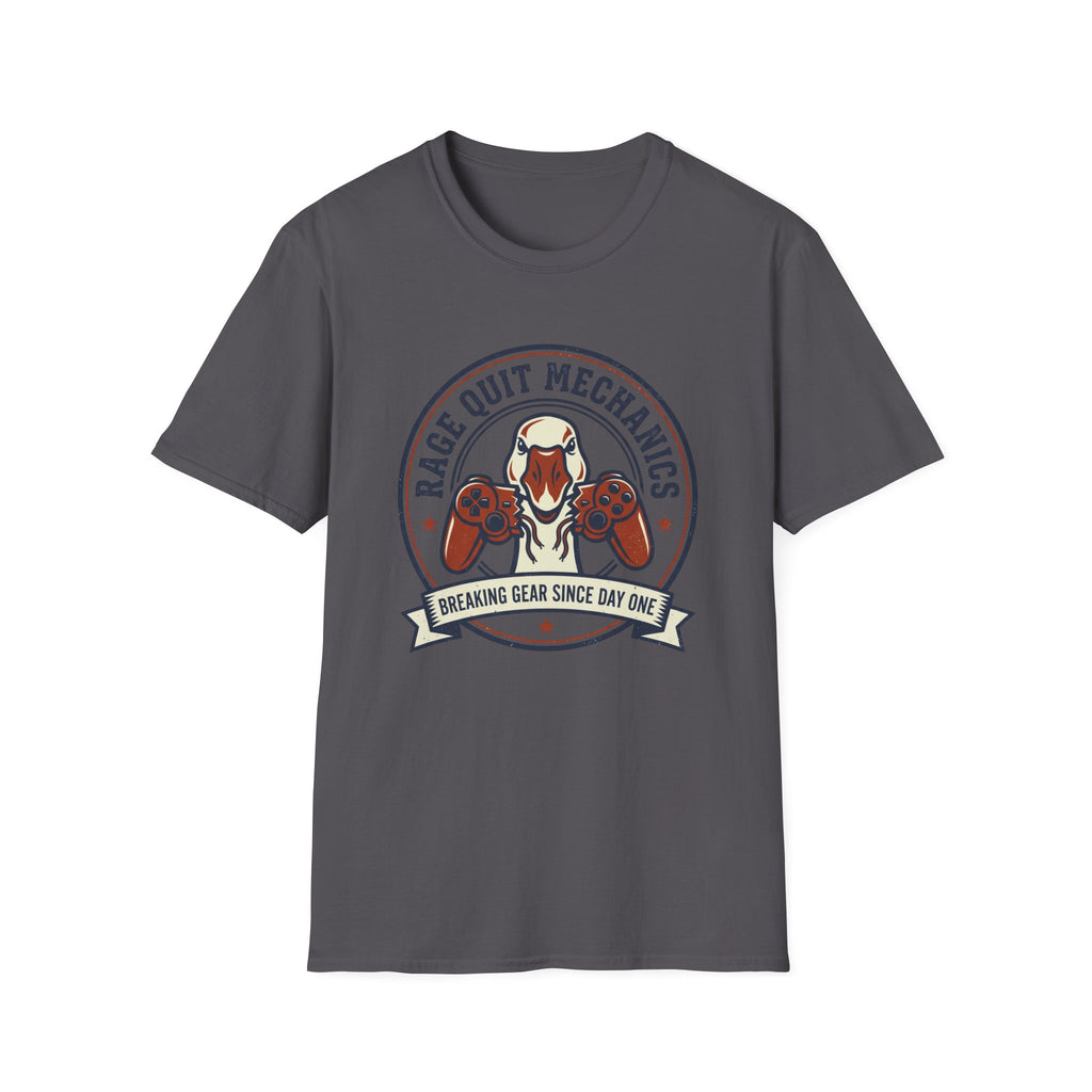 rage quit mechanics T-Shirt