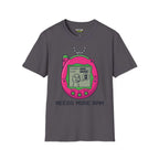 Need more ram T-Shirt in charcoal featuring a playful retro gaming design with pastel colors.