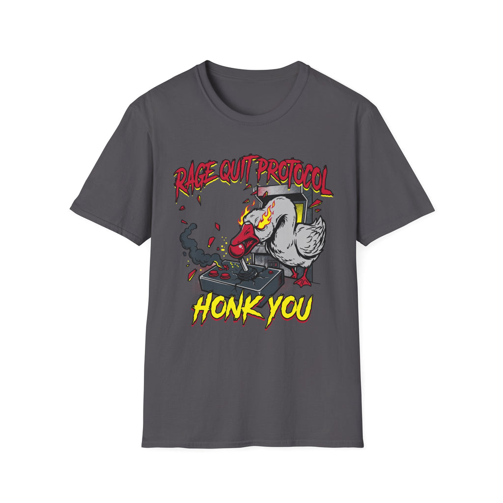 rage quit protocol honk you T-Shirt