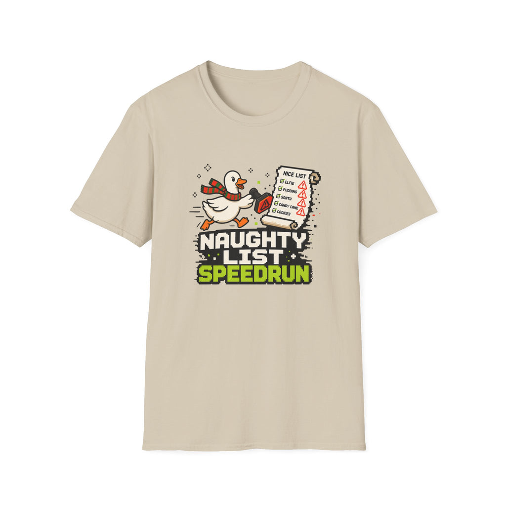 naughty list speedrun T-Shirt