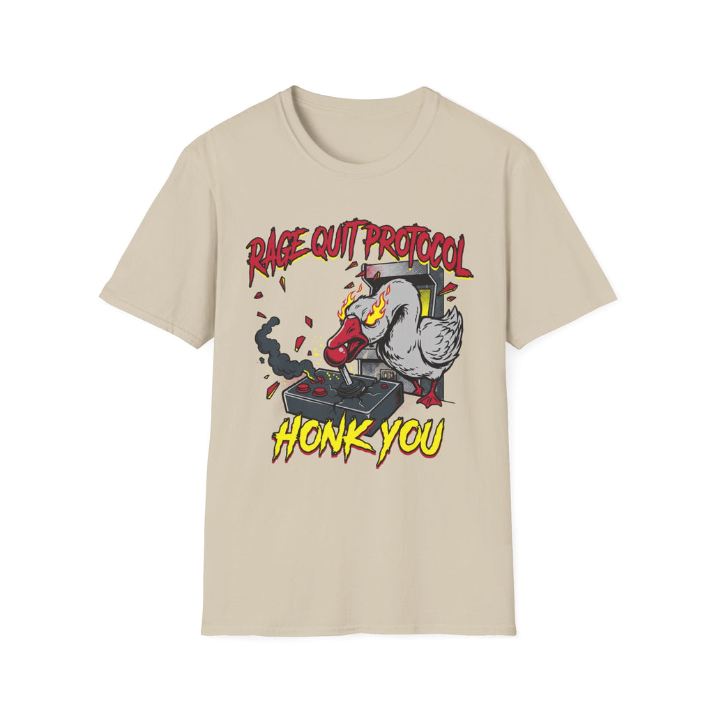 rage quit protocol honk you T-Shirt