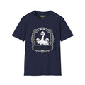 The saboteur T-Shirt in navy featuring a duck illustration from the Critical Honk Collection.