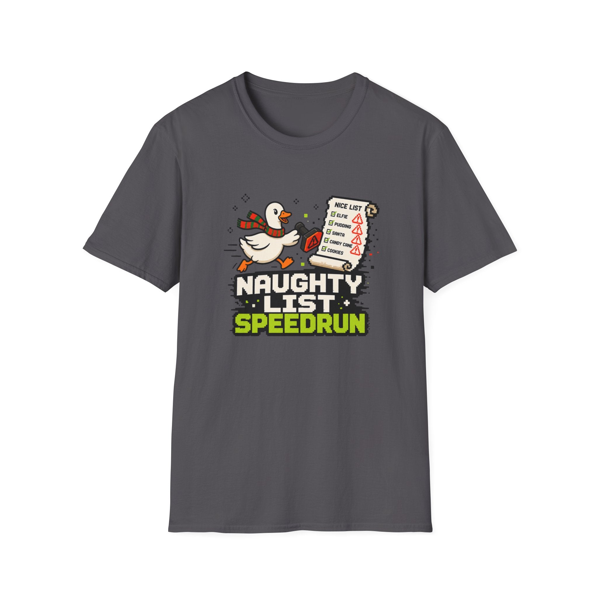 naughty list speedrun T-Shirt
