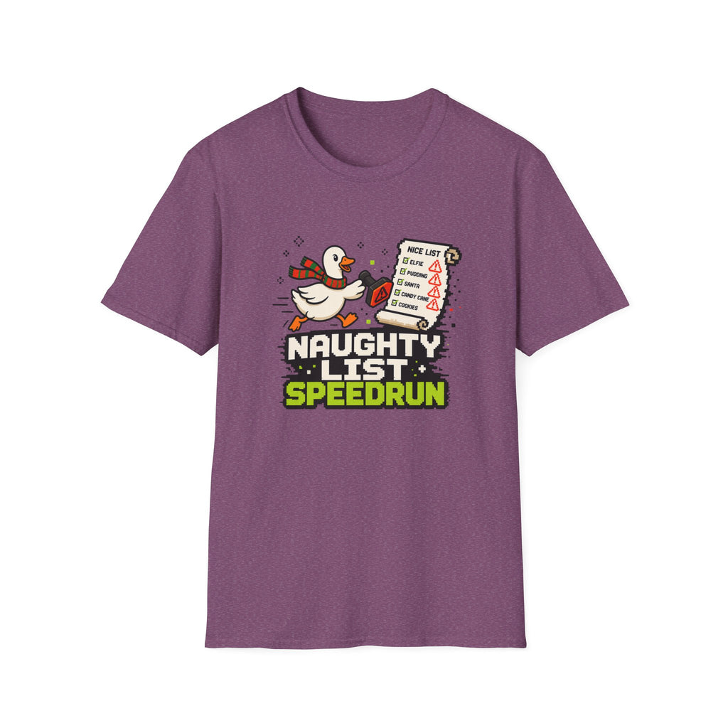 naughty list speedrun T-Shirt