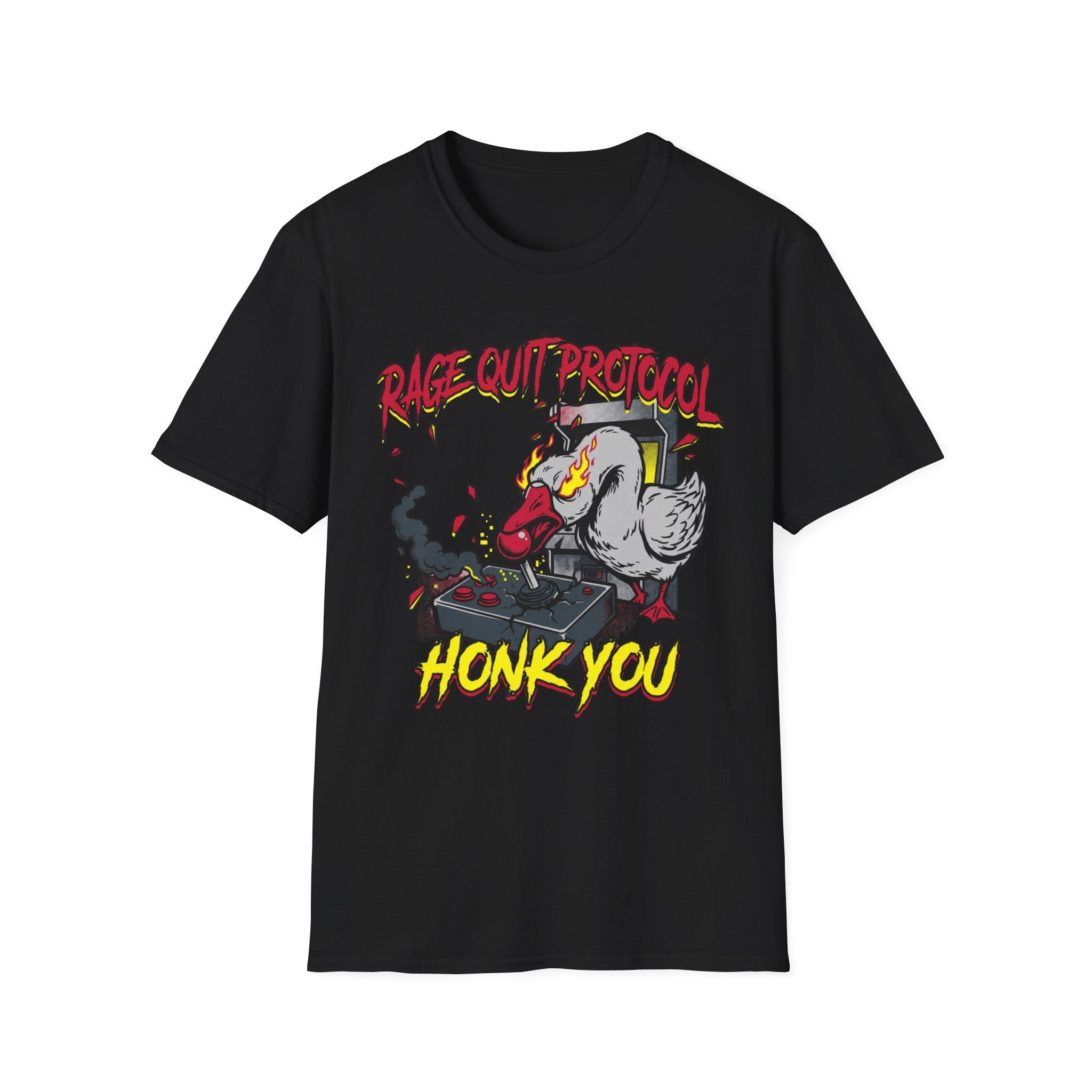 rage quit protocol honk you T-Shirt